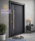 درب ضد سرقت قالان درب مدل متال سیاوش