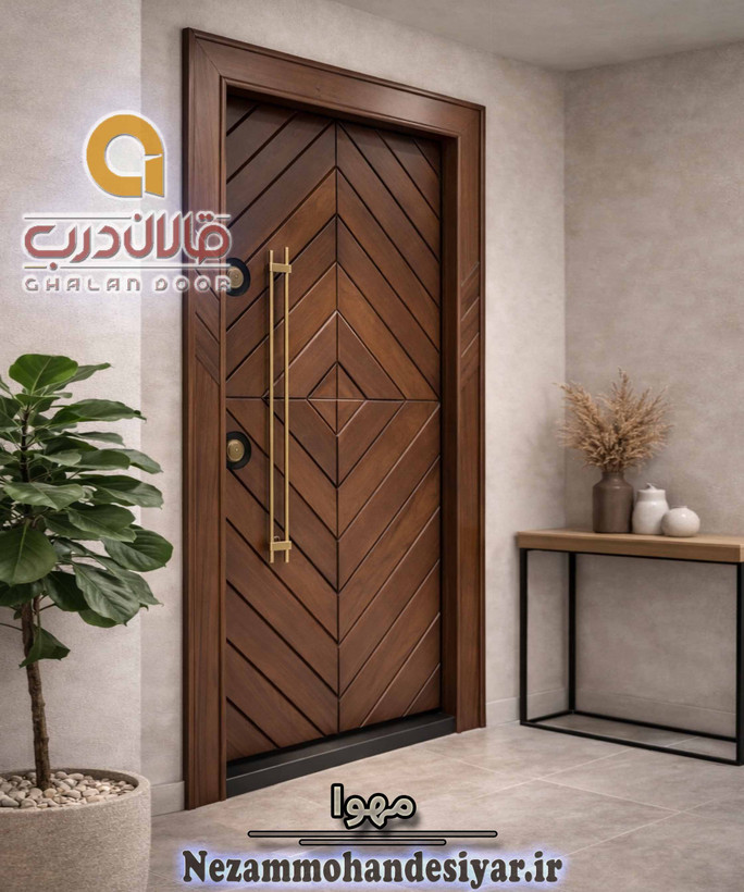 درب ضد سرقت قالان درب مدل مهوا